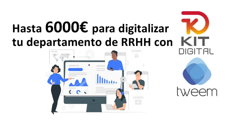 El Kit Digital subvenciona la digitalización de los recursos humanos de tu empresa