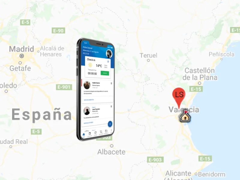 Aclarando dudas sobre la Geolocalización en una app de registro de la jornada.