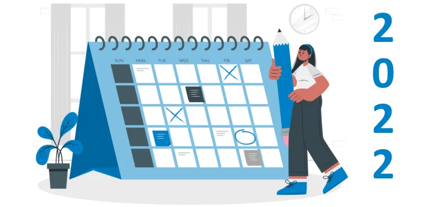 Calendario laboral de 2022 de España por provincias, con festivos nacionales y regionales